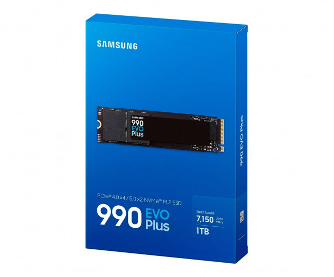 SSD накопичувач Samsung 990 EVO Plus 1 TB (MZ-V9S1T0BW)